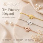 Eternél - Bracciale personalizzato nome su zampa